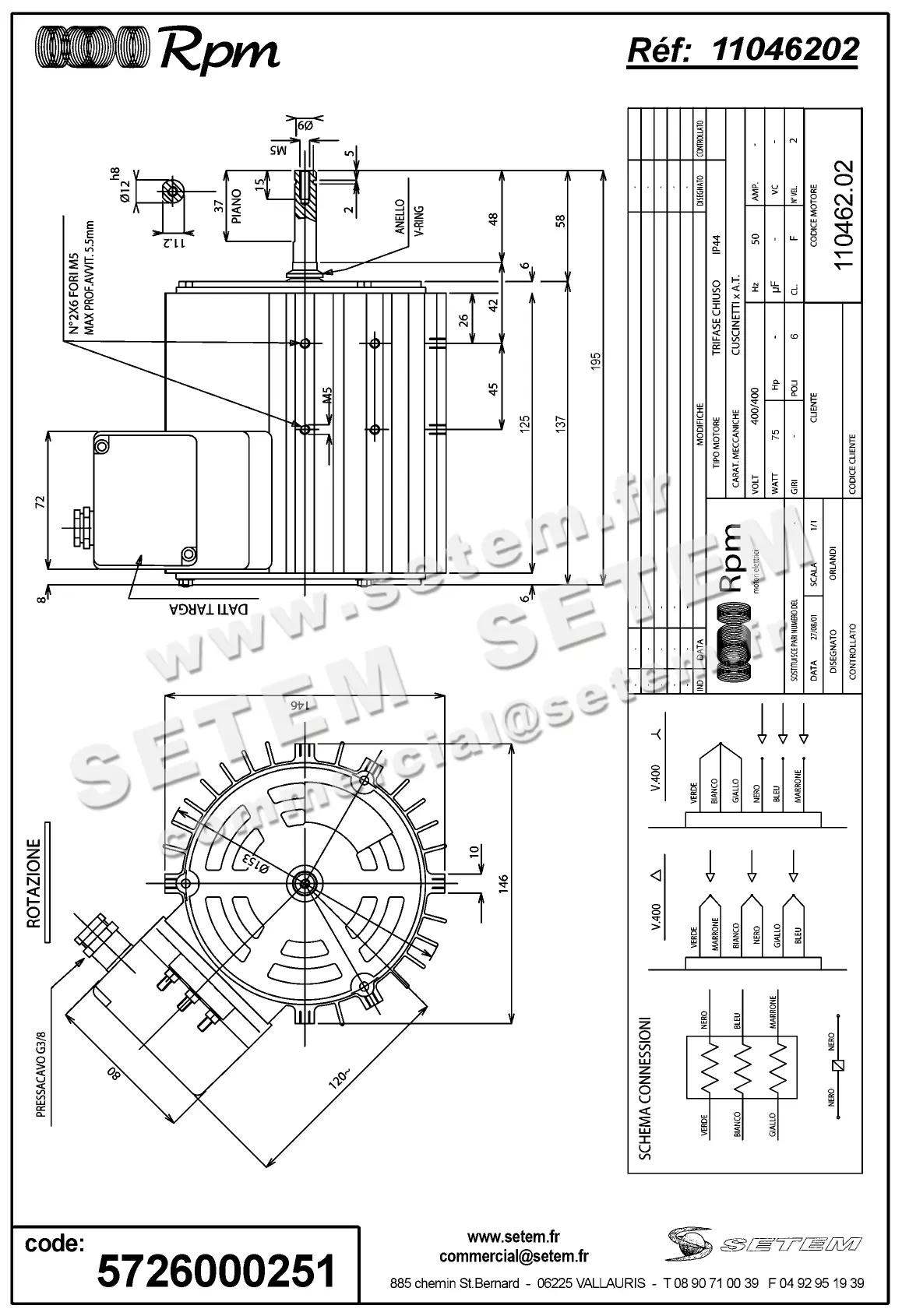 5726000251-MOTEUR RPM 11046202 2