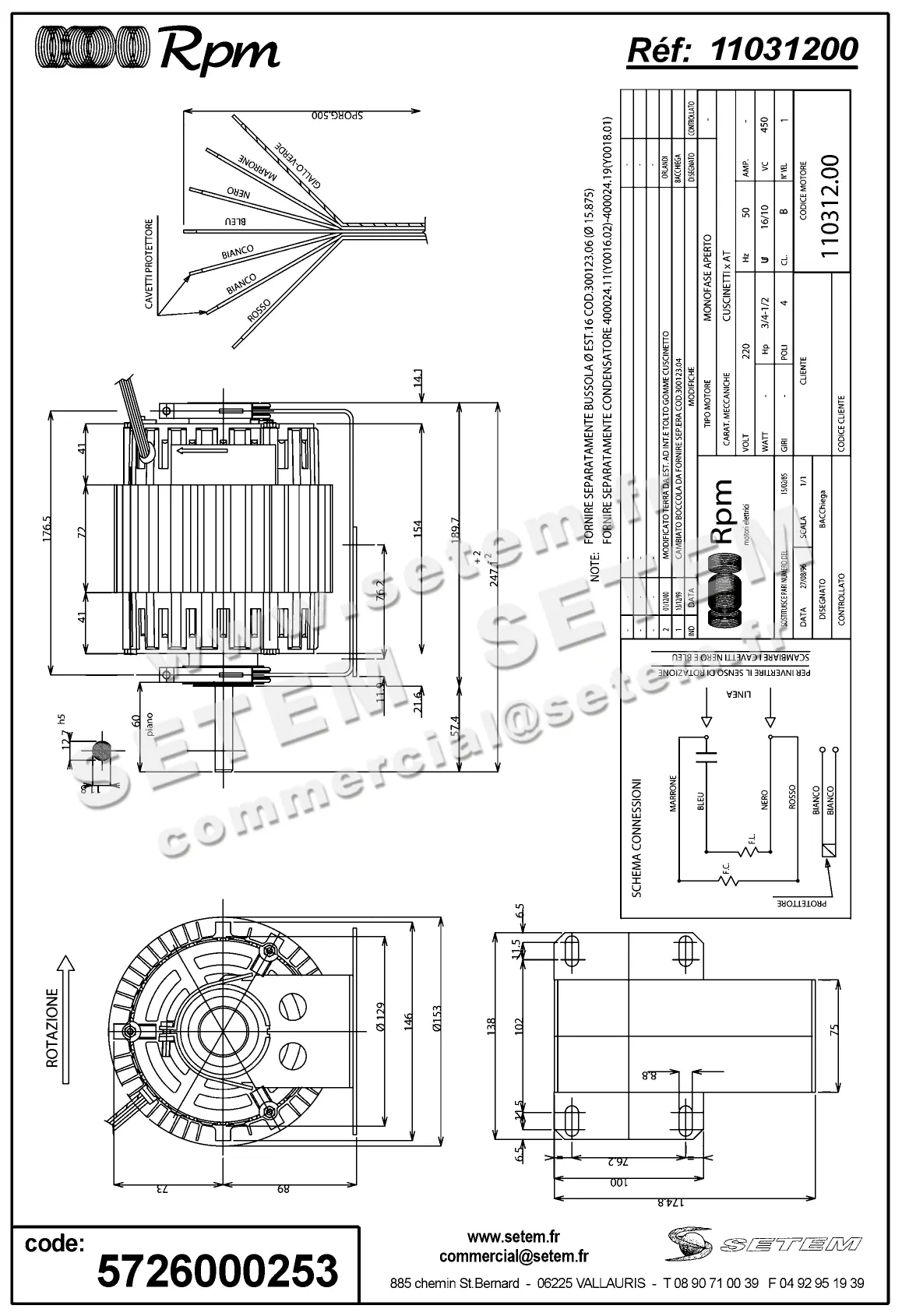 5726000253-MOTEUR RPM 11031200 2