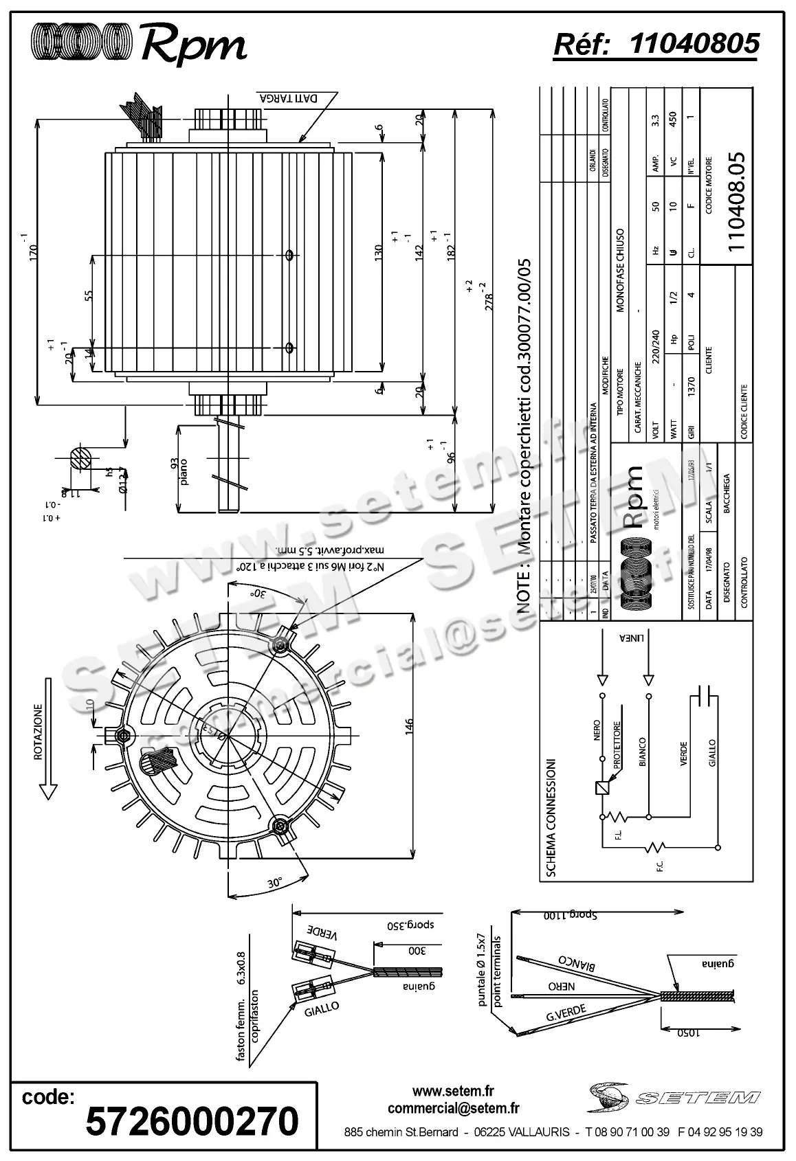 5726000270-MOTEUR RPM 11040805 2
