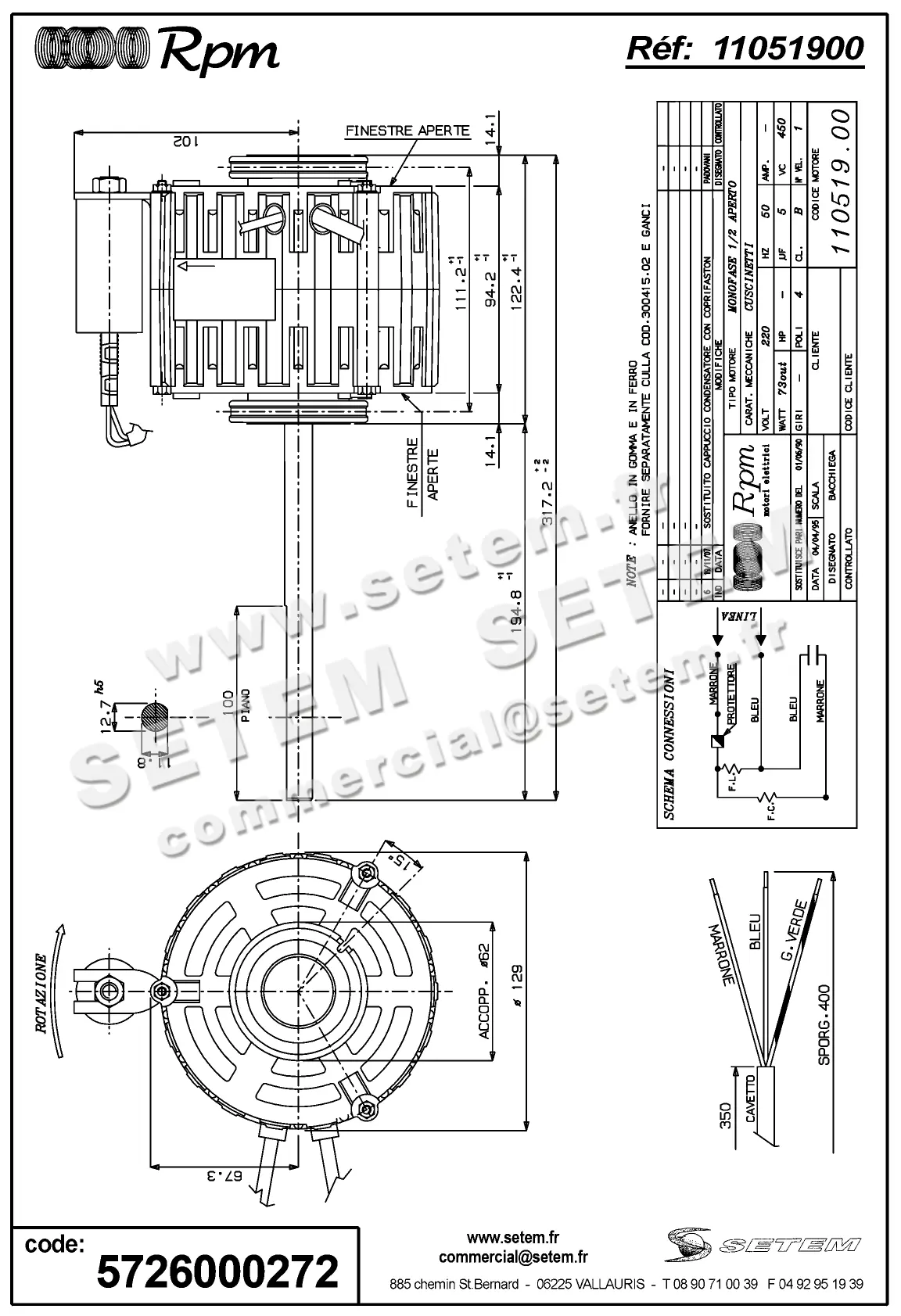5726000272-MOTEUR RPM 11051900 2