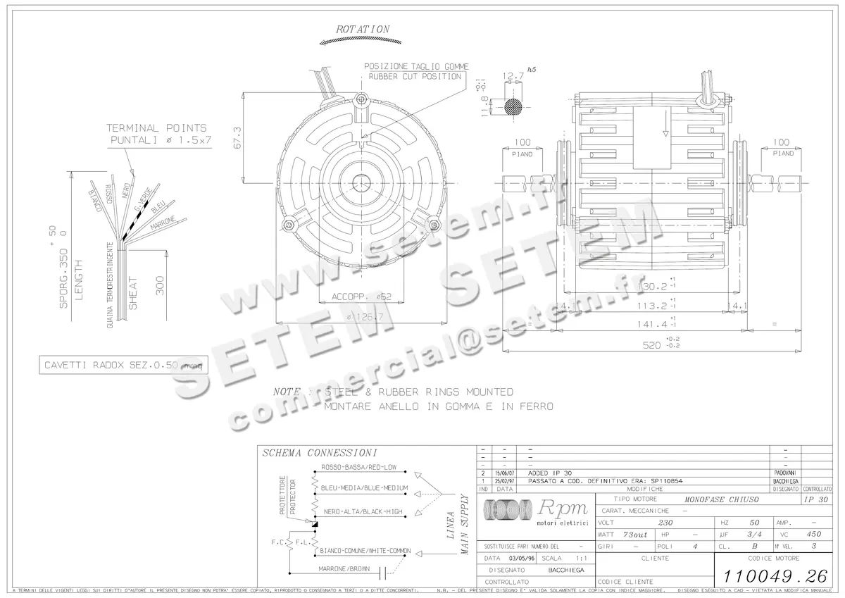 5726000280-MOTEUR RPM 11004926
