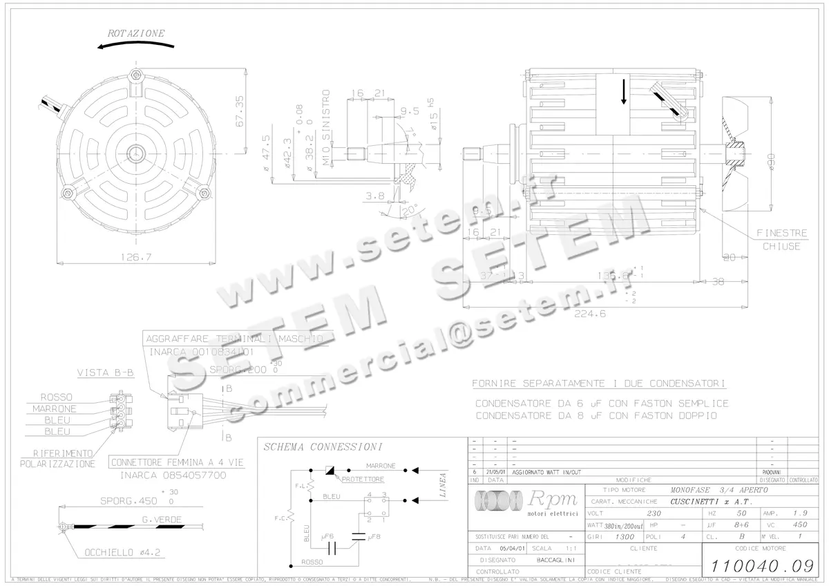 5726000440-MOTEUR RPM 11004009