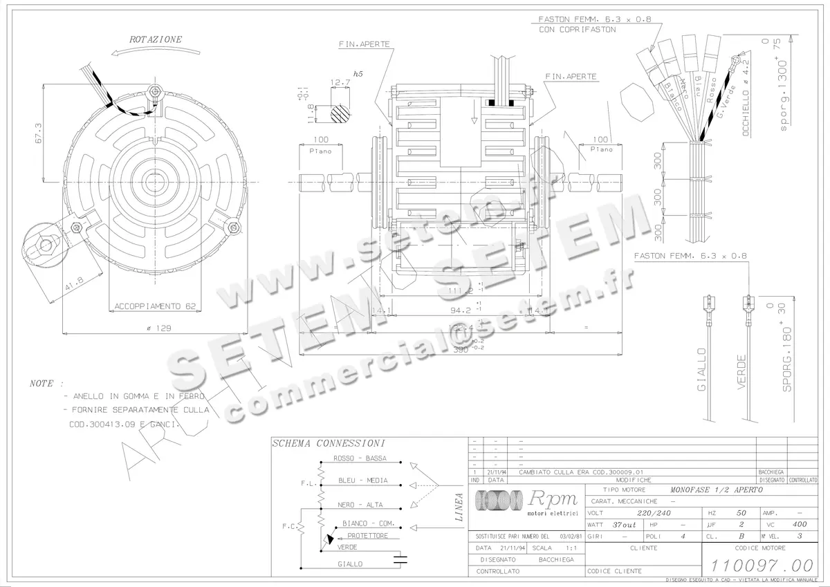 5726000515-MOTEUR RPM 11009700