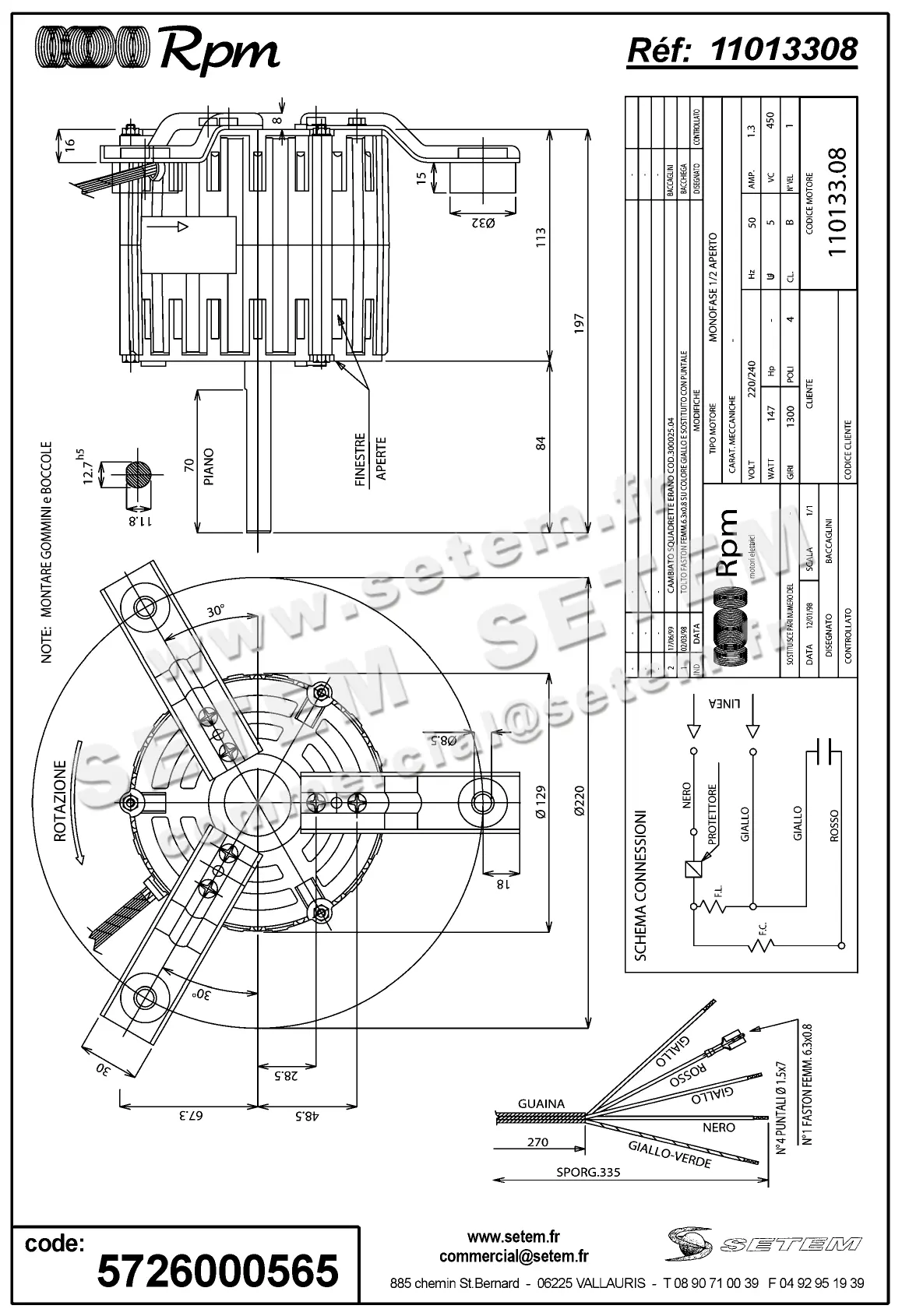 5726000565-MOTEUR RPM 11013308 2