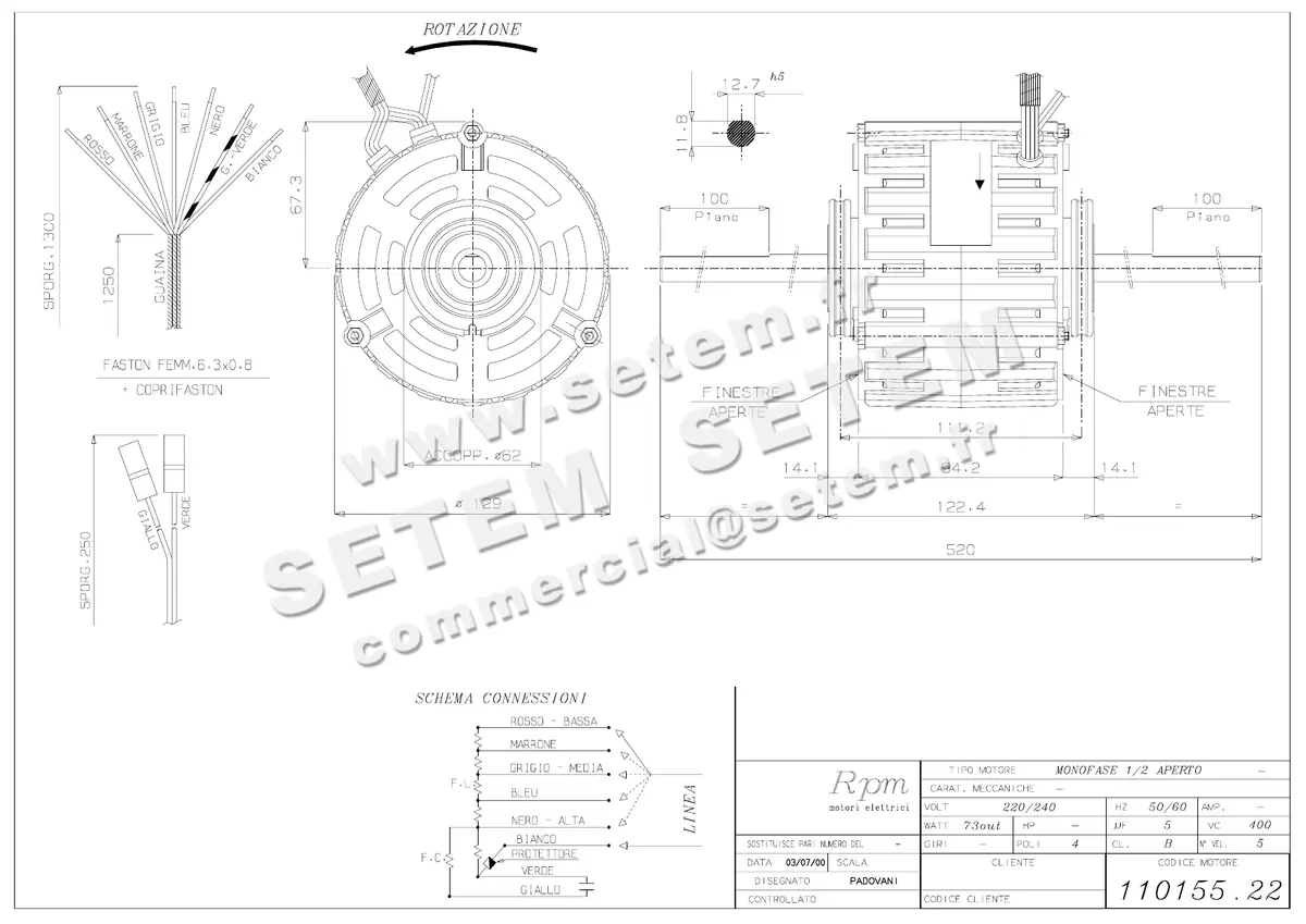 5726000587-MOTEUR RPM 11015522