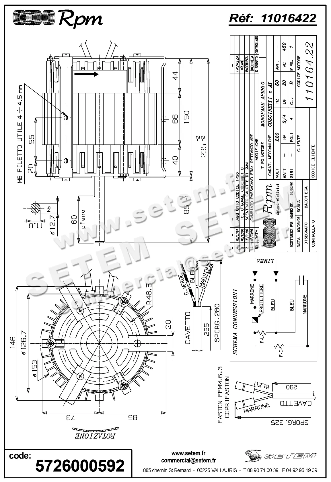 5726000592-MOTEUR RPM 11016422 2