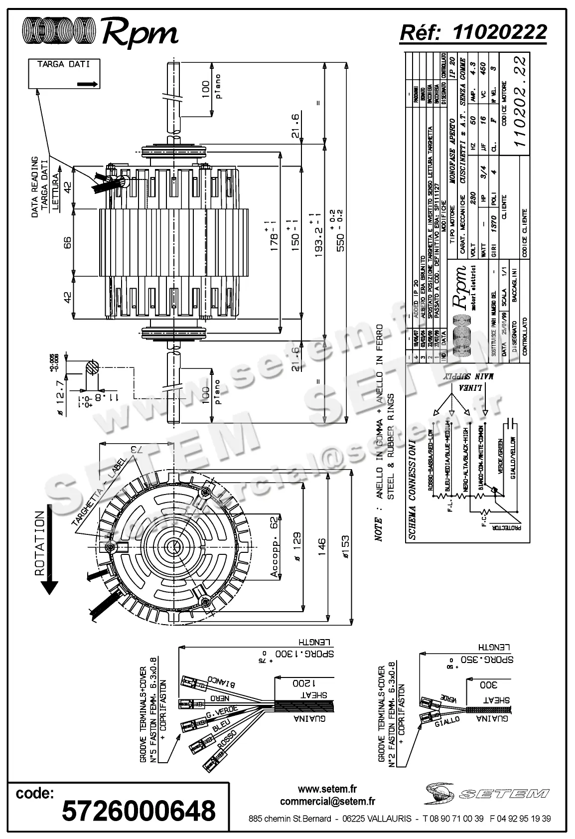 5726000648-MOTEUR RPM 11020222