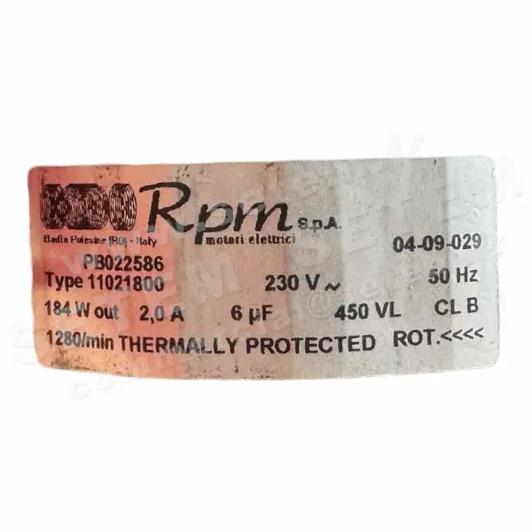 5726000665-MOTEUR RPM 11021800 "PB022586"