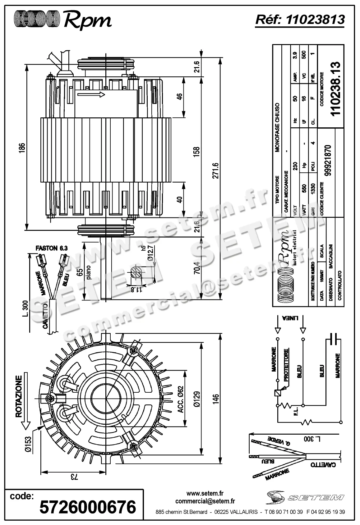 5726000676-MOTEUR RPM 11023813 2