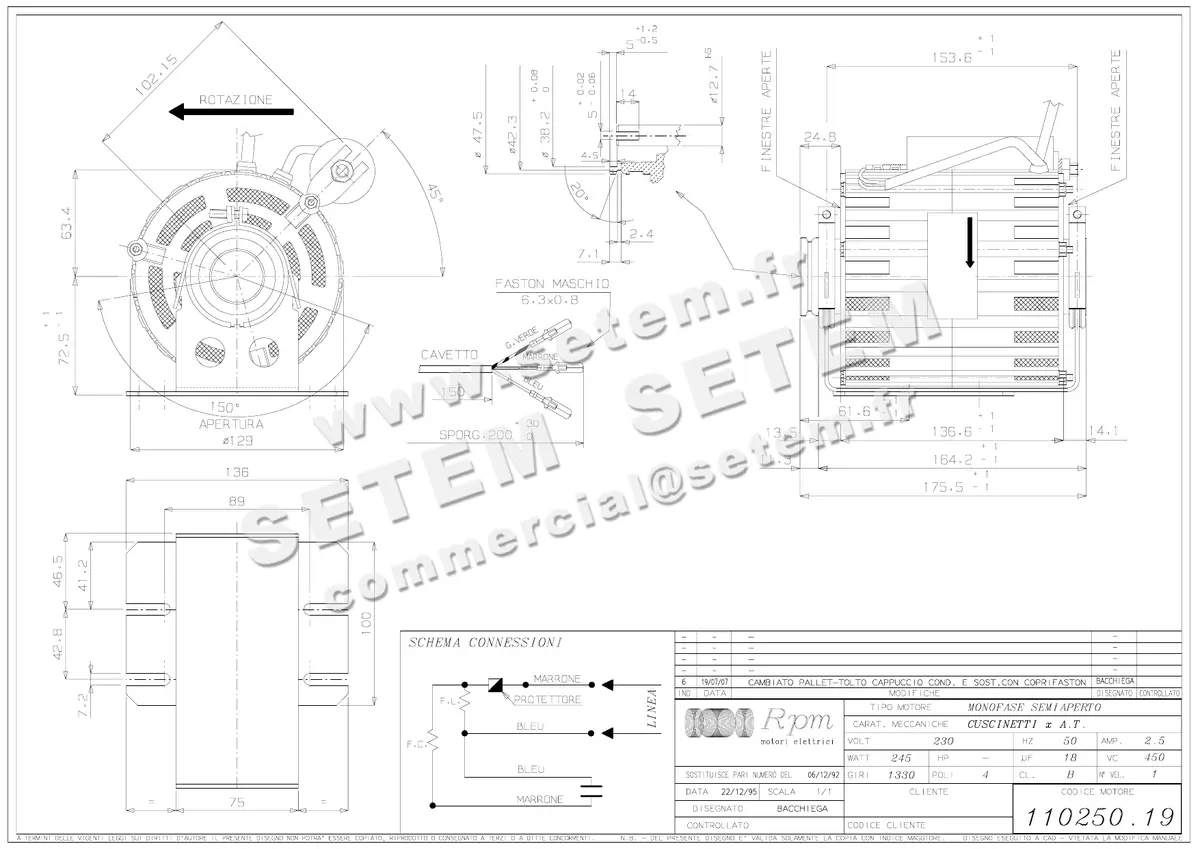 5726000699-MOTEUR RPM 11025019
