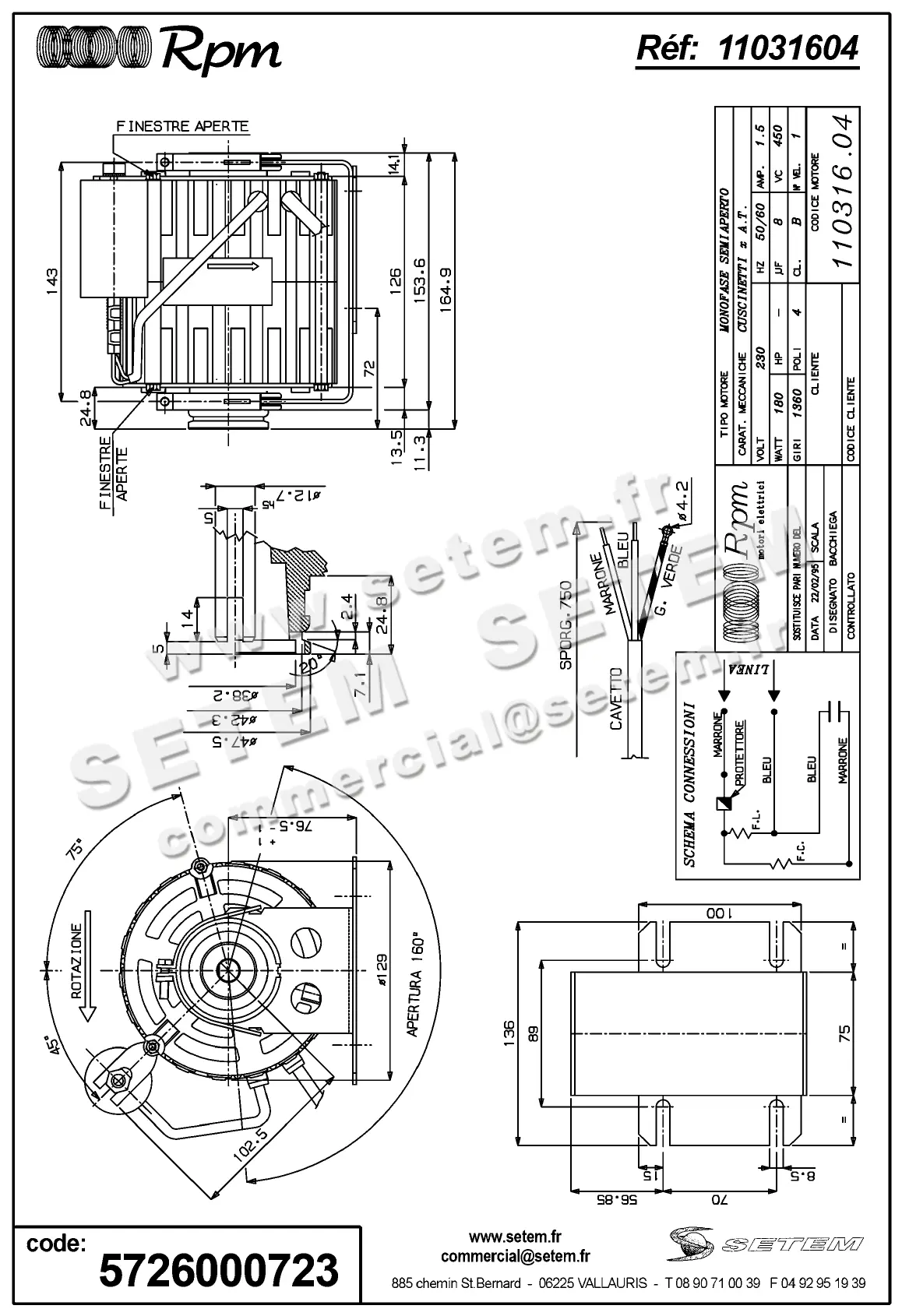 5726000723-MOTEUR RPM 11031604 2