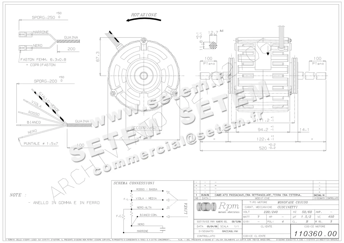 5726000764-MOTEUR RPM 11036000