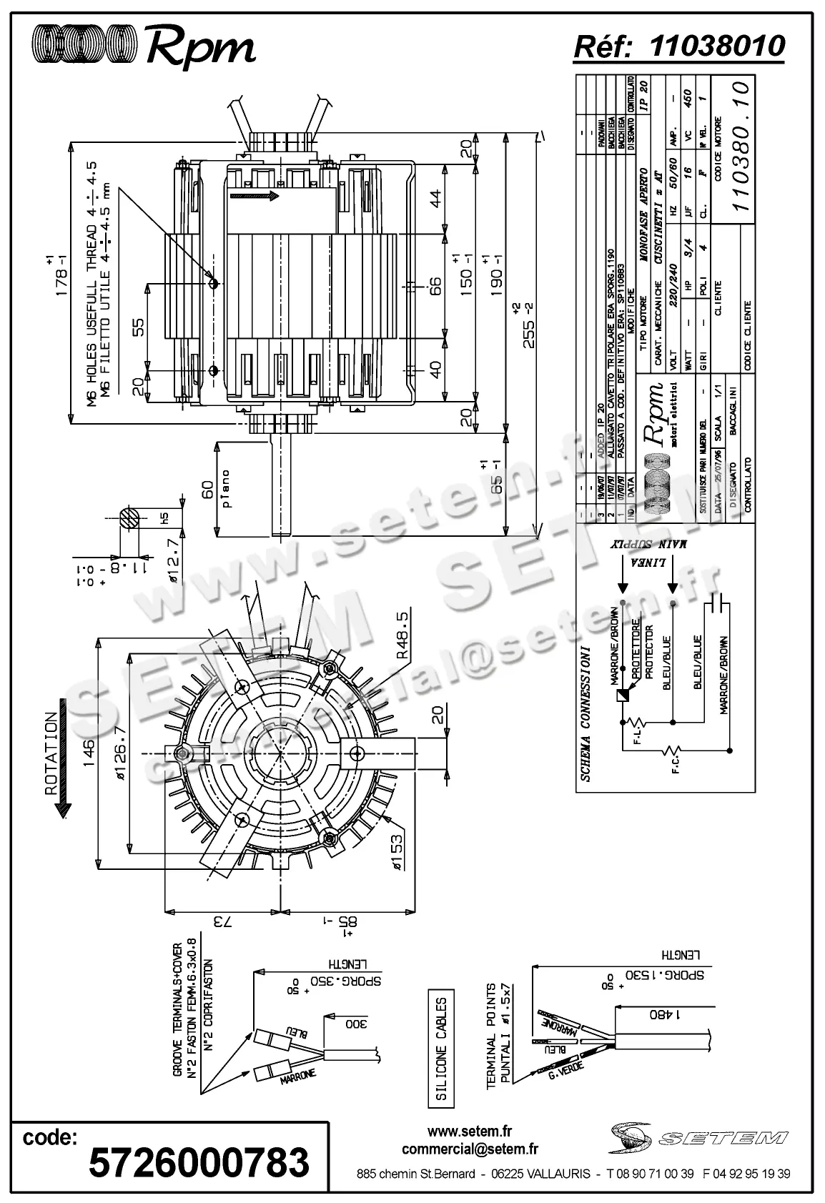 5726000783-MOTEUR RPM 11038010