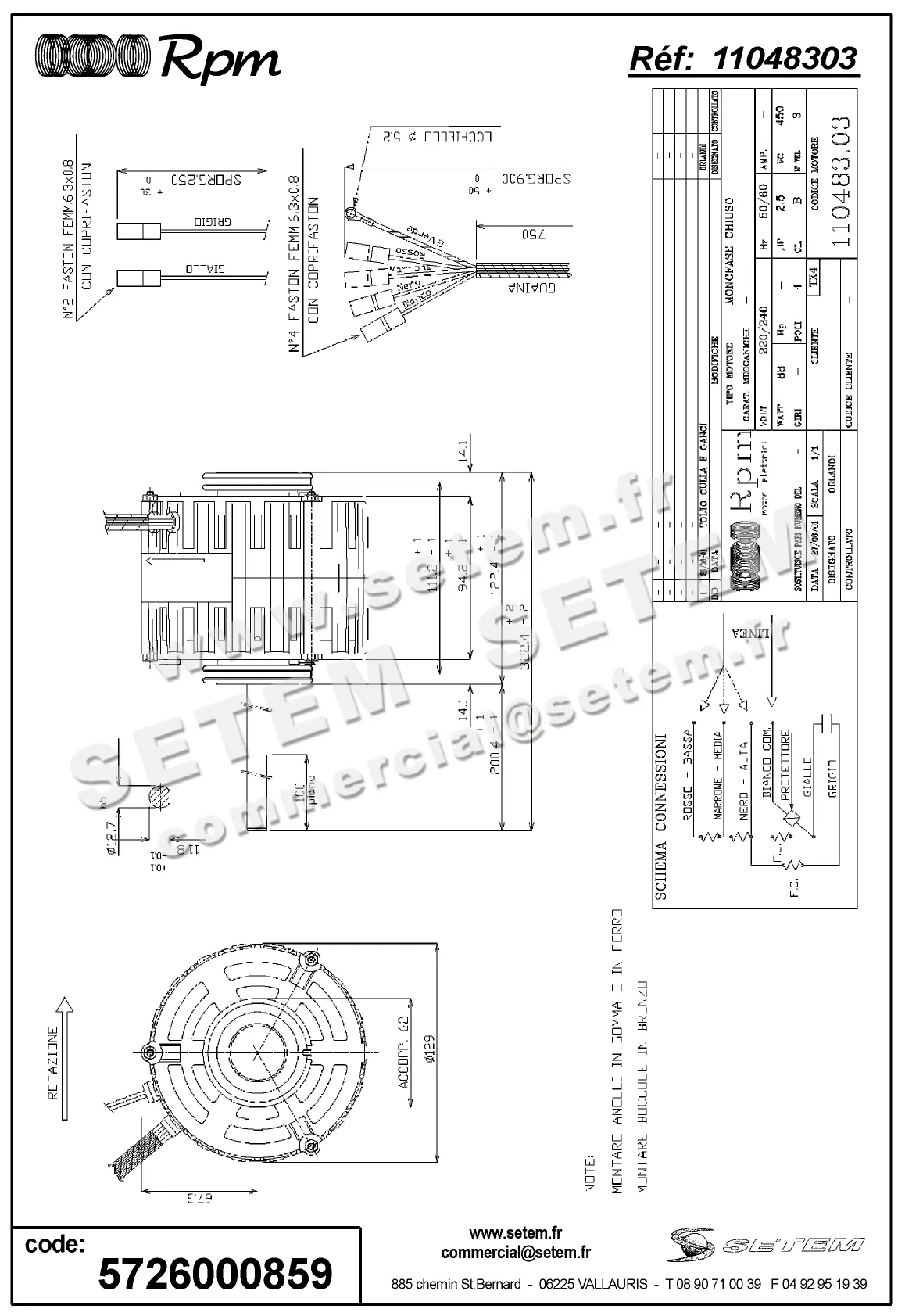 5726000859-MOTEUR RPM 11048303