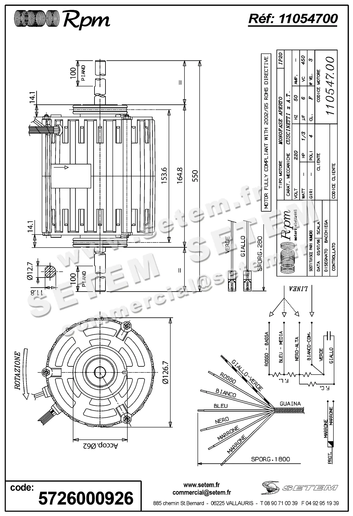 5726000926-MOTEUR RPM 11054700 2