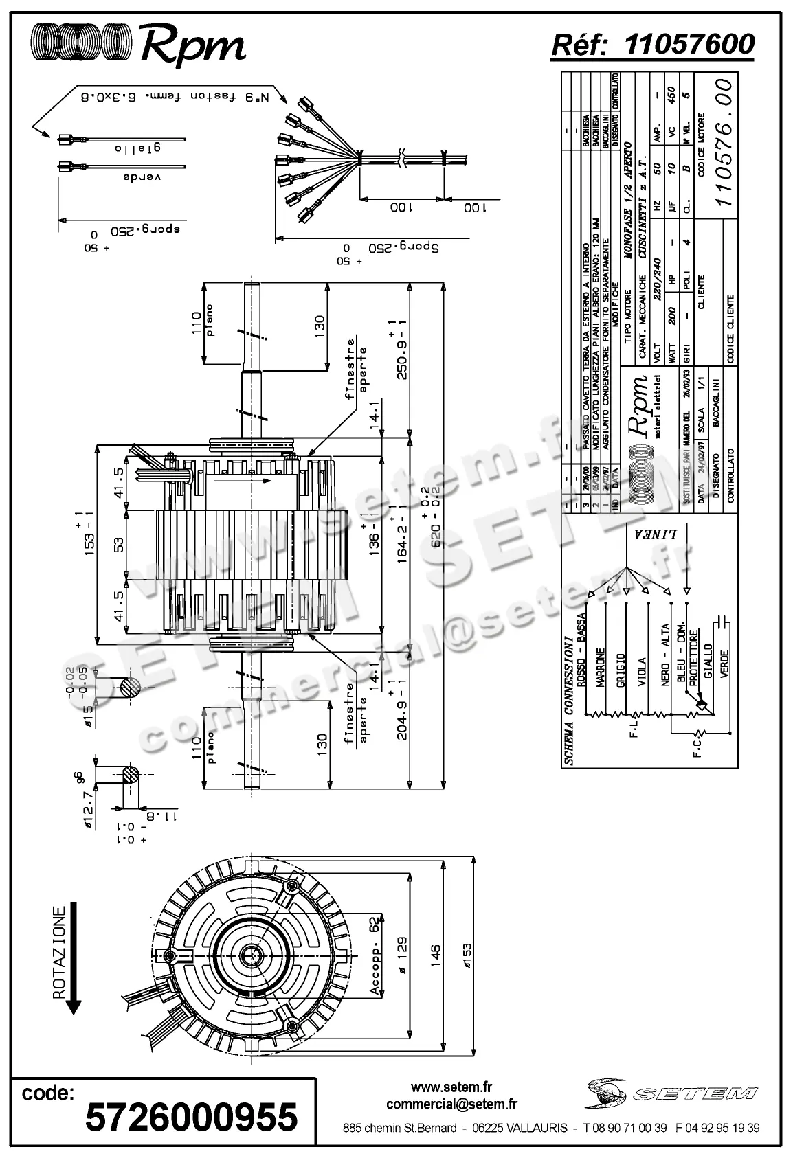 5726000955-MOTEUR RPM 11057500