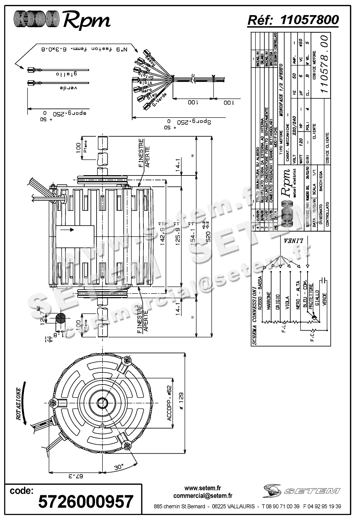 5726000957-MOTEUR RPM 11057800