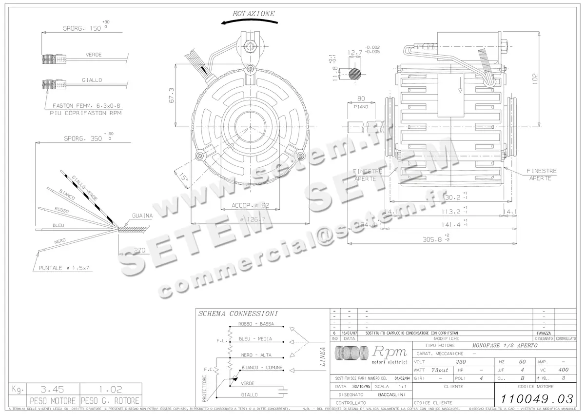5726001037-MOTEUR RPM 11004903