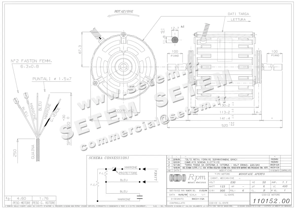 5726001040-MOTEUR RPM 11015200