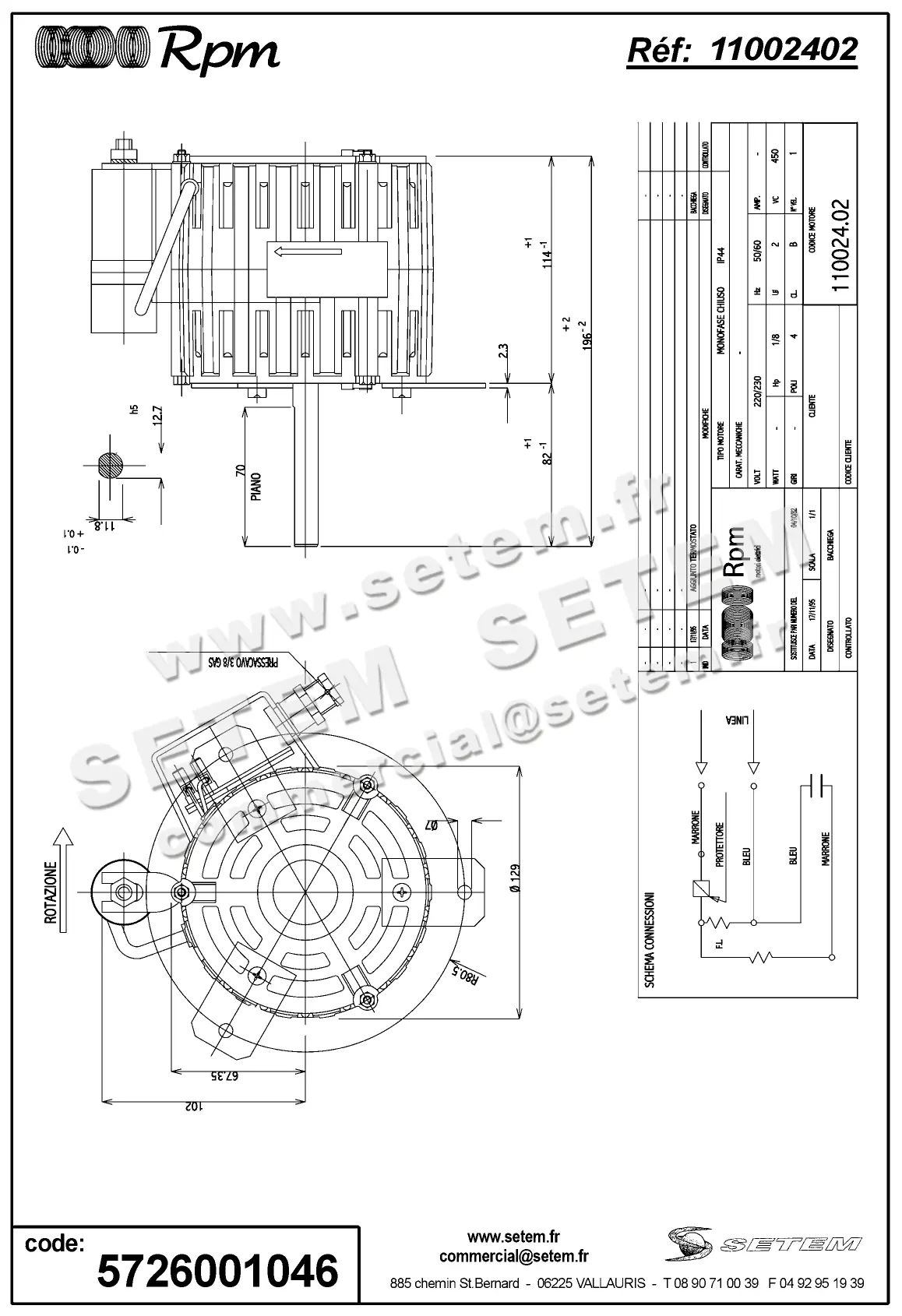 5726001046-MOTEUR RPM 11002402 2