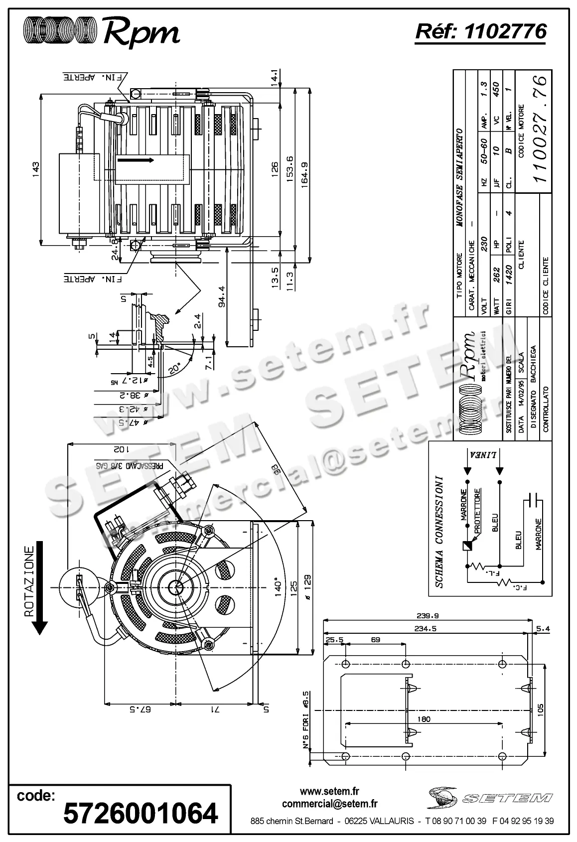 5726001064-MOTEUR RPM 11002776 2
