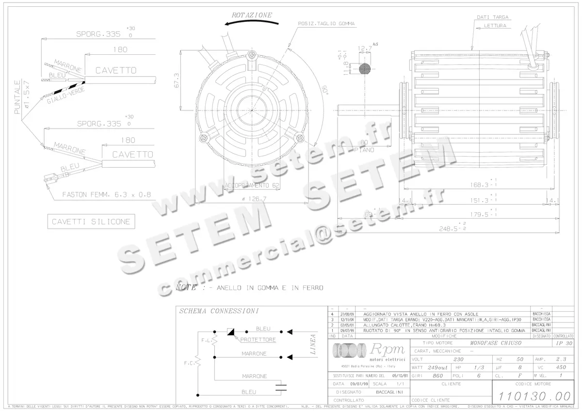 5726001073-MOTEUR RPM 11013000