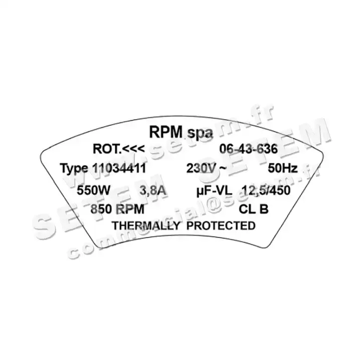 5726001082-MOTEUR RPM 11034411 "135004" 3