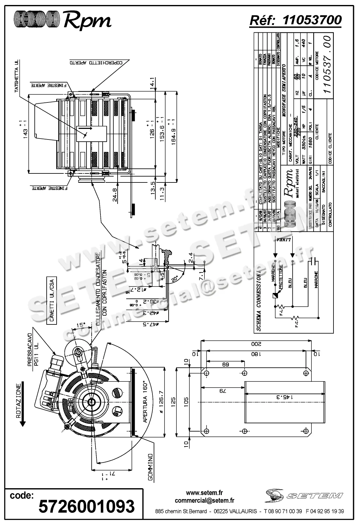5726001093-MOTEUR RPM 11053700