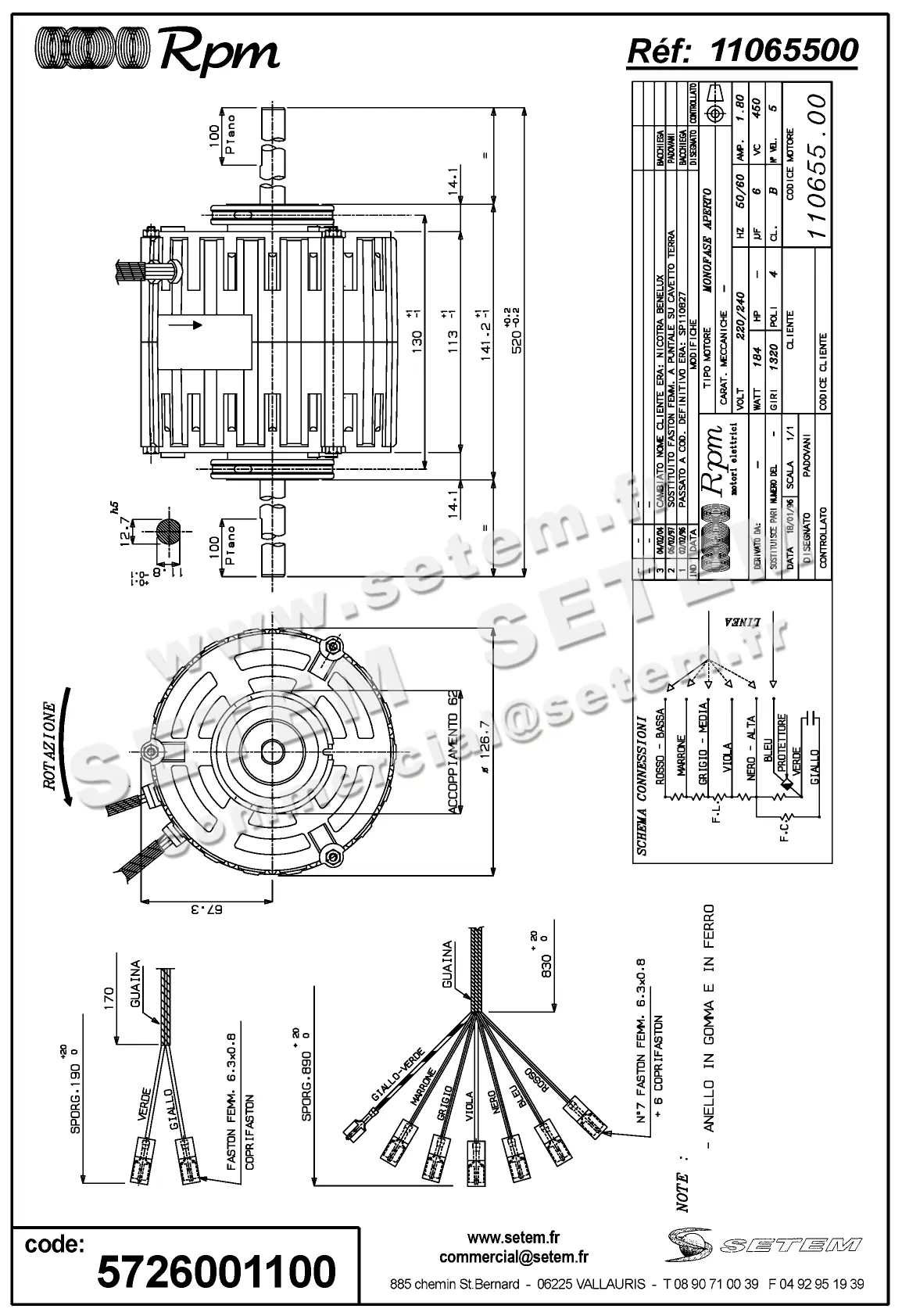 5726001100-MOTEUR RPM 11065500 2