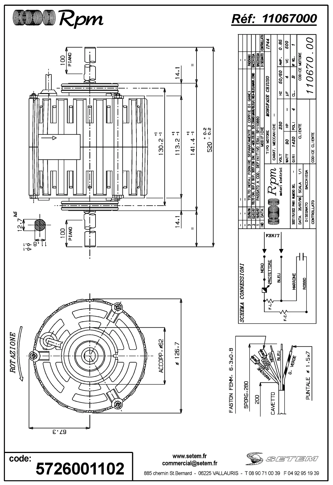 5726001102-MOTEUR RPM 11067000 2
