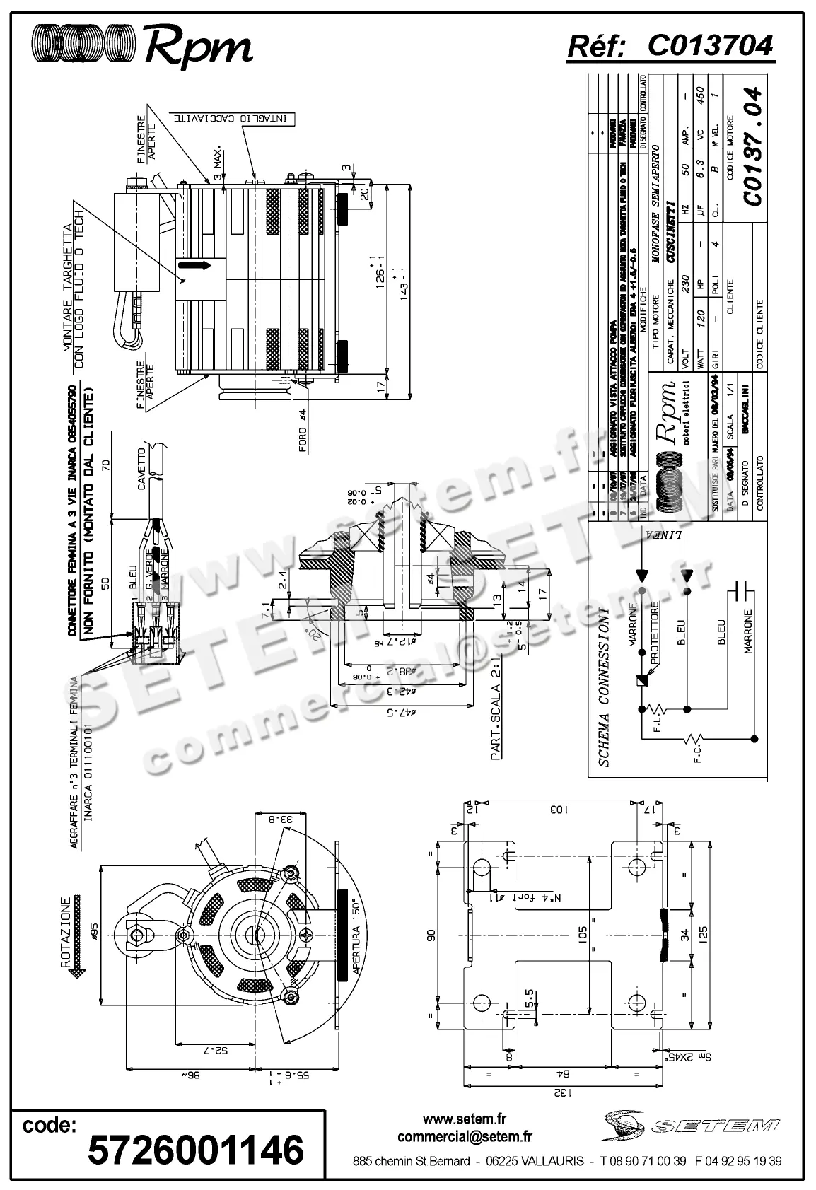 5726001146-MOTEUR RPM C013704