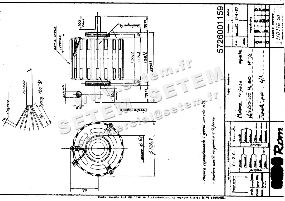 5726001159-MOTEUR RPM 11011600