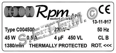 5726001177-MOTEUR RPM C004500 2