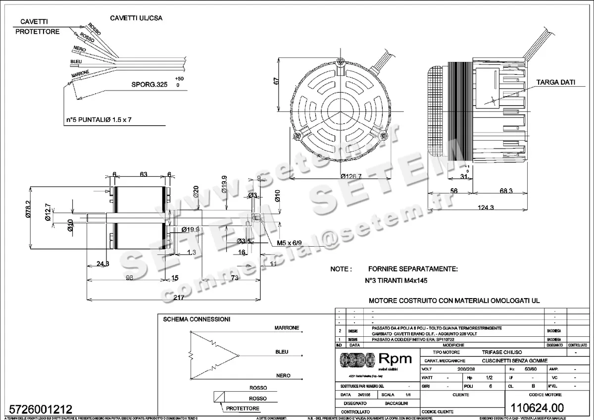 5726001212-MOTEUR RPM 11062400