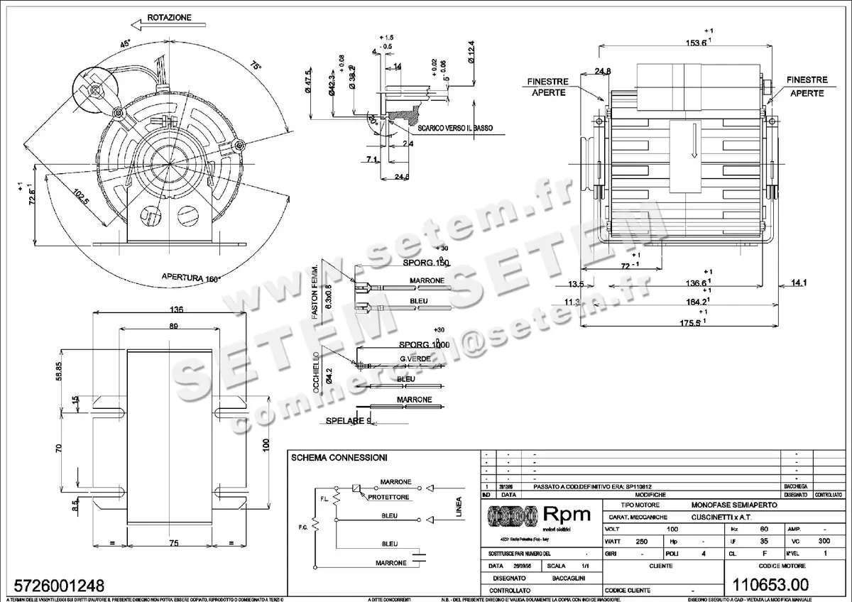 5726001248-MOTEUR RPM 11065300