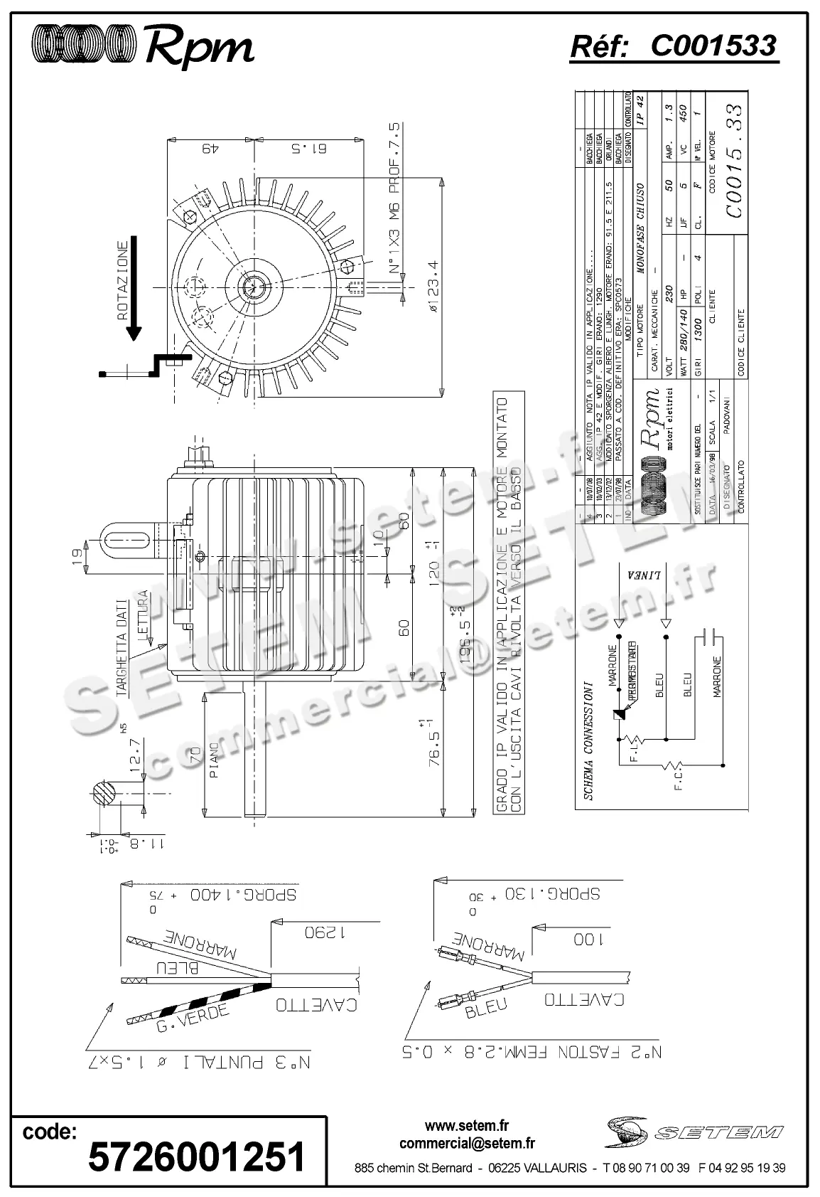 5726001251-MOTEUR RPM C001533 2