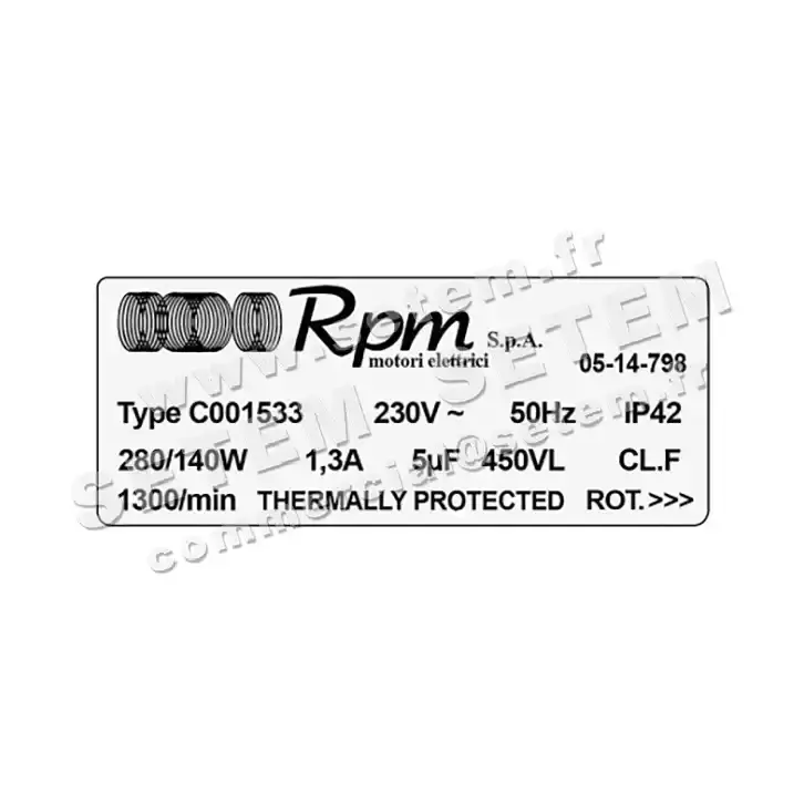 5726001251-MOTEUR RPM C001533 3