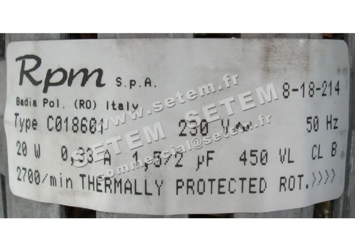 5726001252-MOTEUR RPM C018601 2