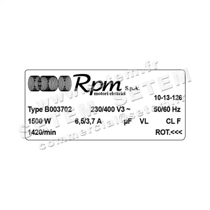 5726001271-MOTEUR RPM B003702 3