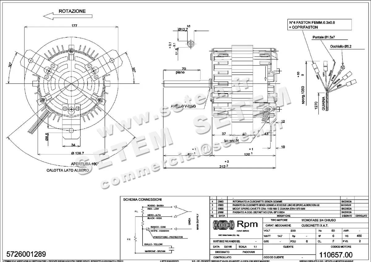 5726001289-MOTEUR RPM 11065700