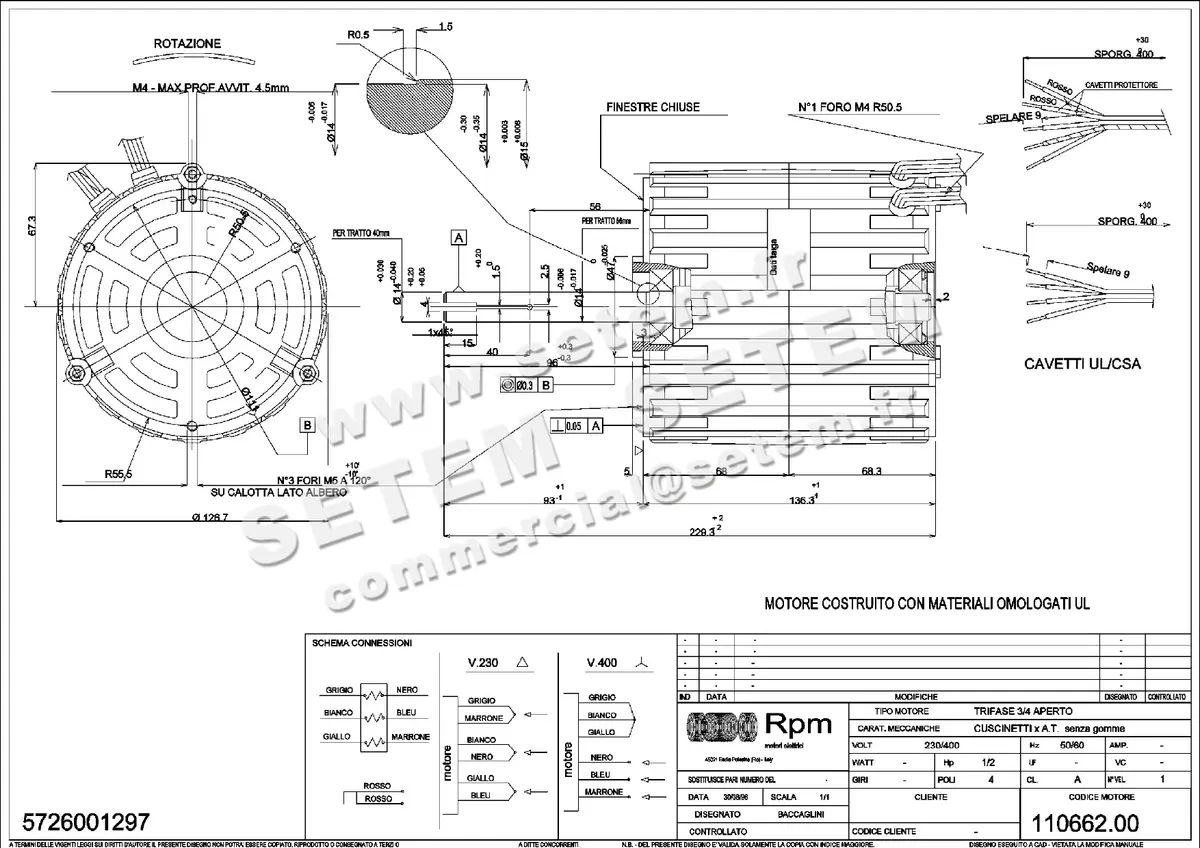 5726001297-MOTEUR RPM 11066200