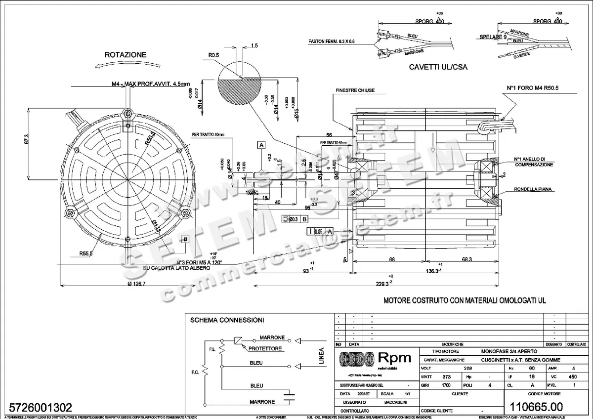 5726001302-MOTEUR RPM 11066500