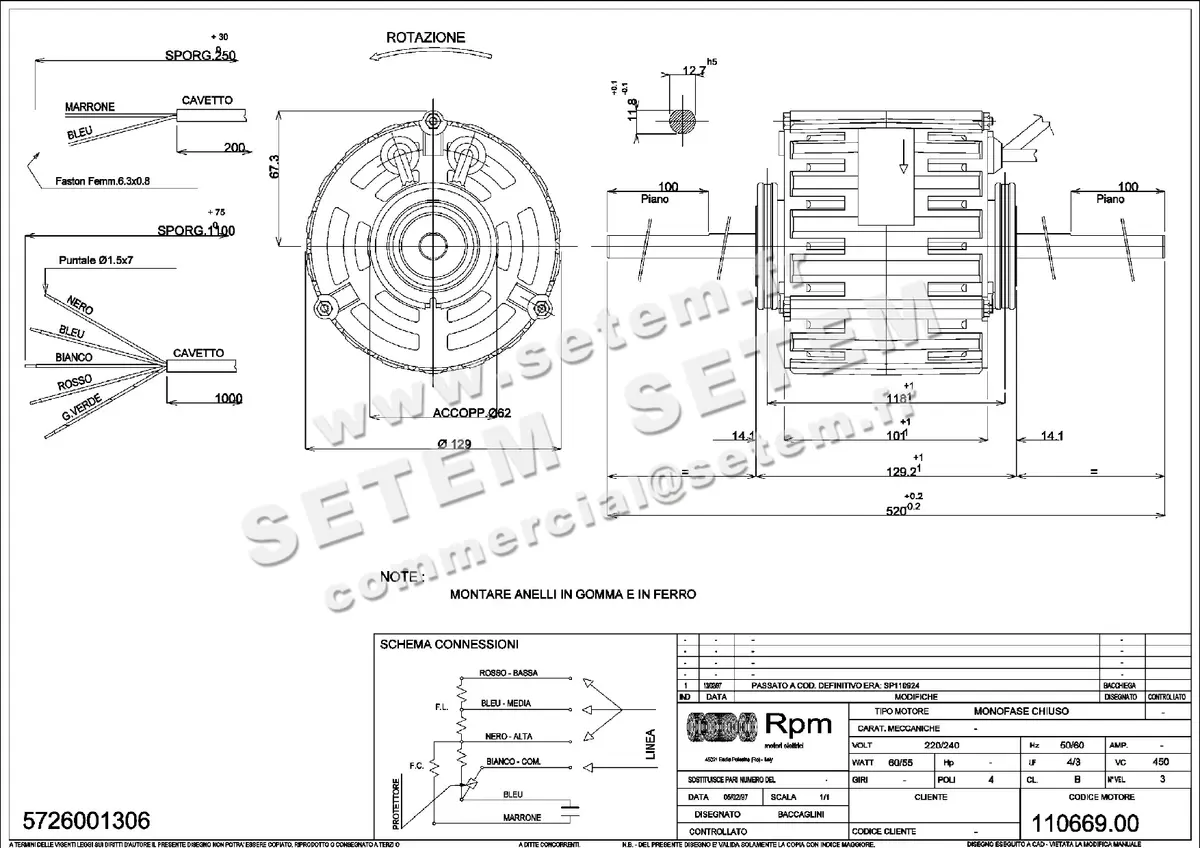 5726001306-MOTEUR RPM 11066900