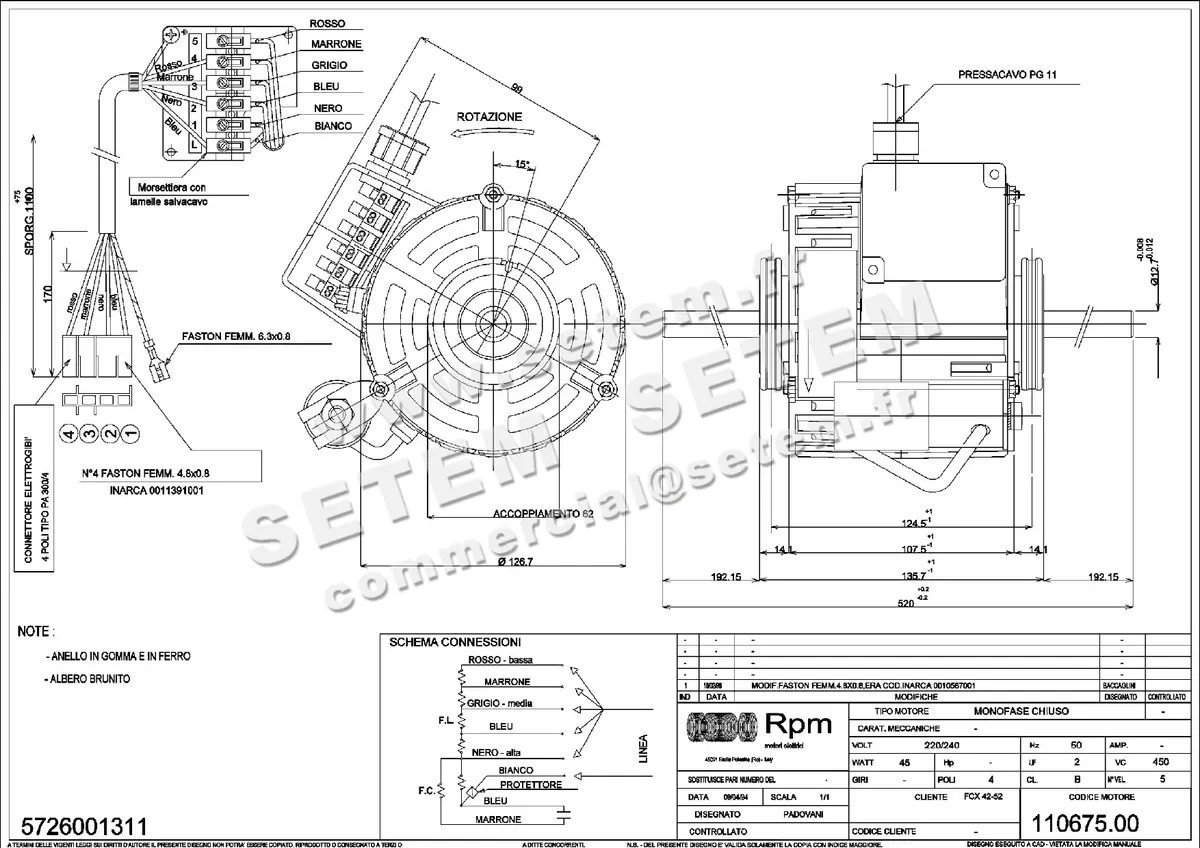 5726001311-MOTEUR RPM 11067500