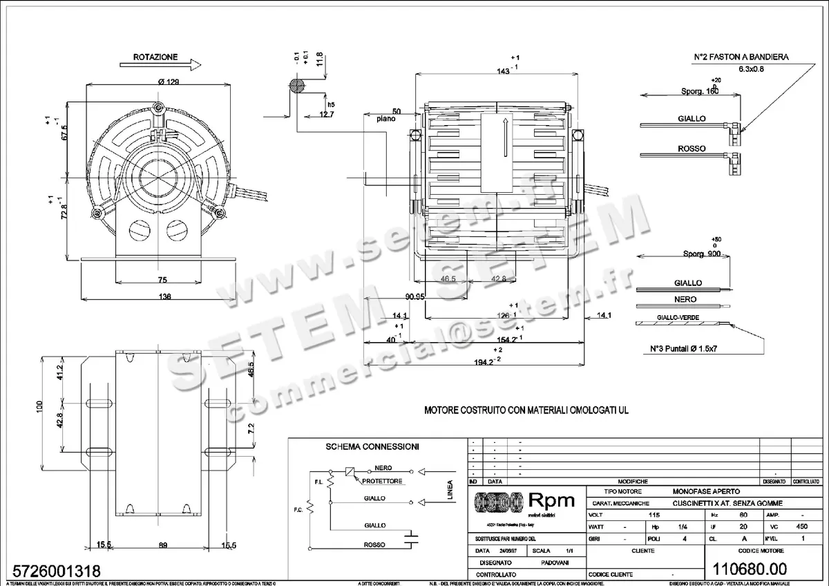 5726001318-MOTEUR RPM 11068000