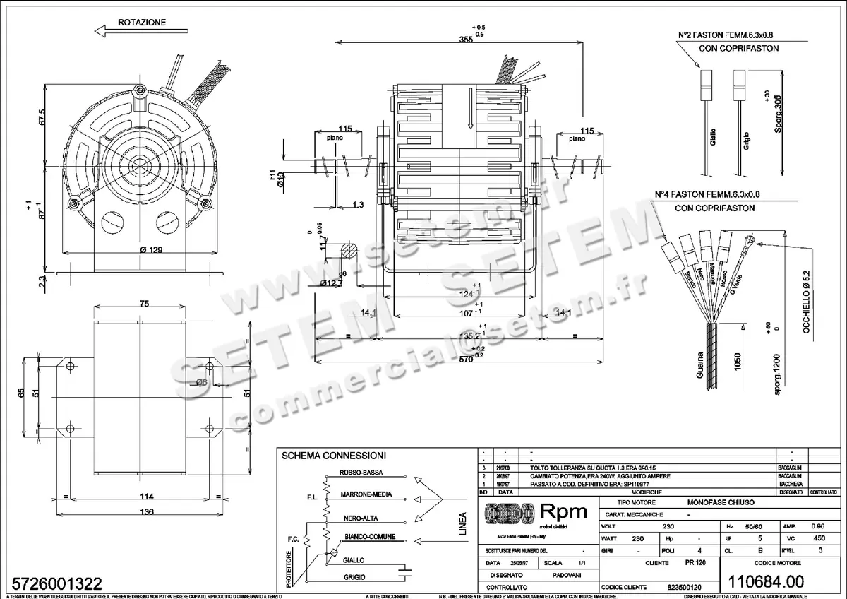 5726001322-MOTEUR RPM 11068400