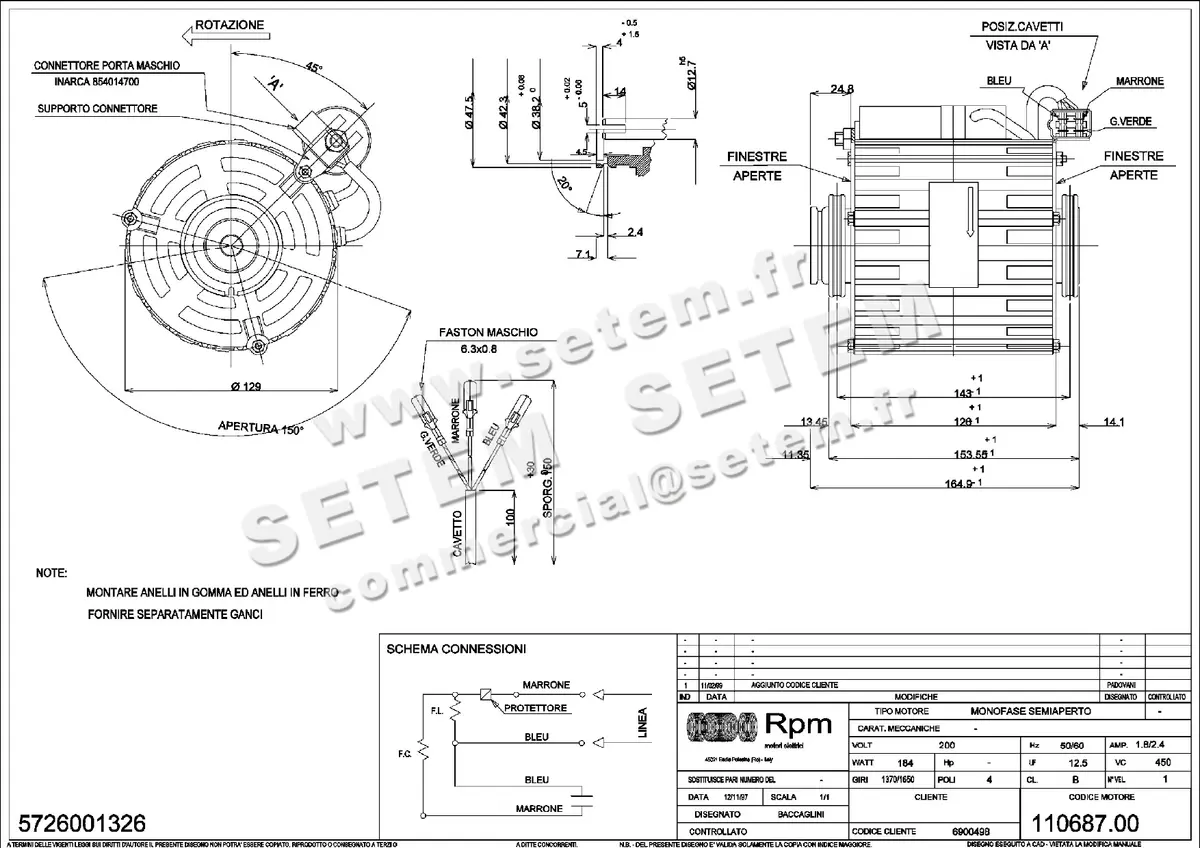 5726001326-MOTEUR RPM 11068700
