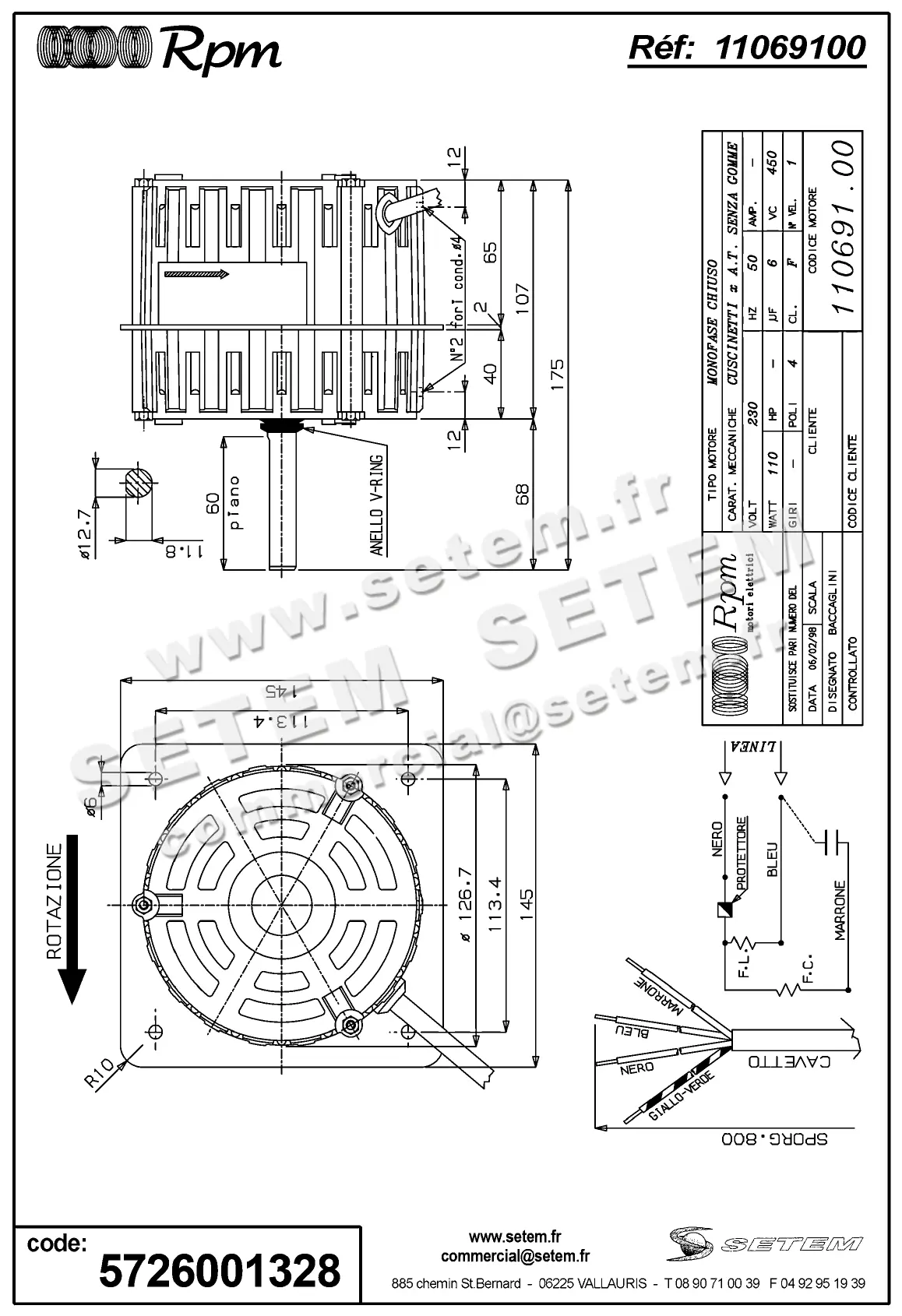 5726001328-MOTEUR RPM 11069100 3