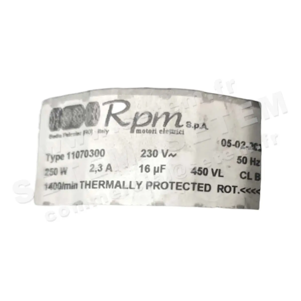 5726001339-MOTEUR RPM 11070300