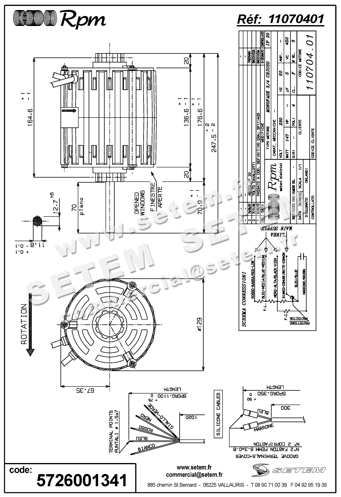 5726001341-MOTEUR RPM 11070401
